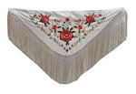 Affordable Embroidered Small Shawls for your Flamenco Costume 57.810€ #50352MRFL24B0201